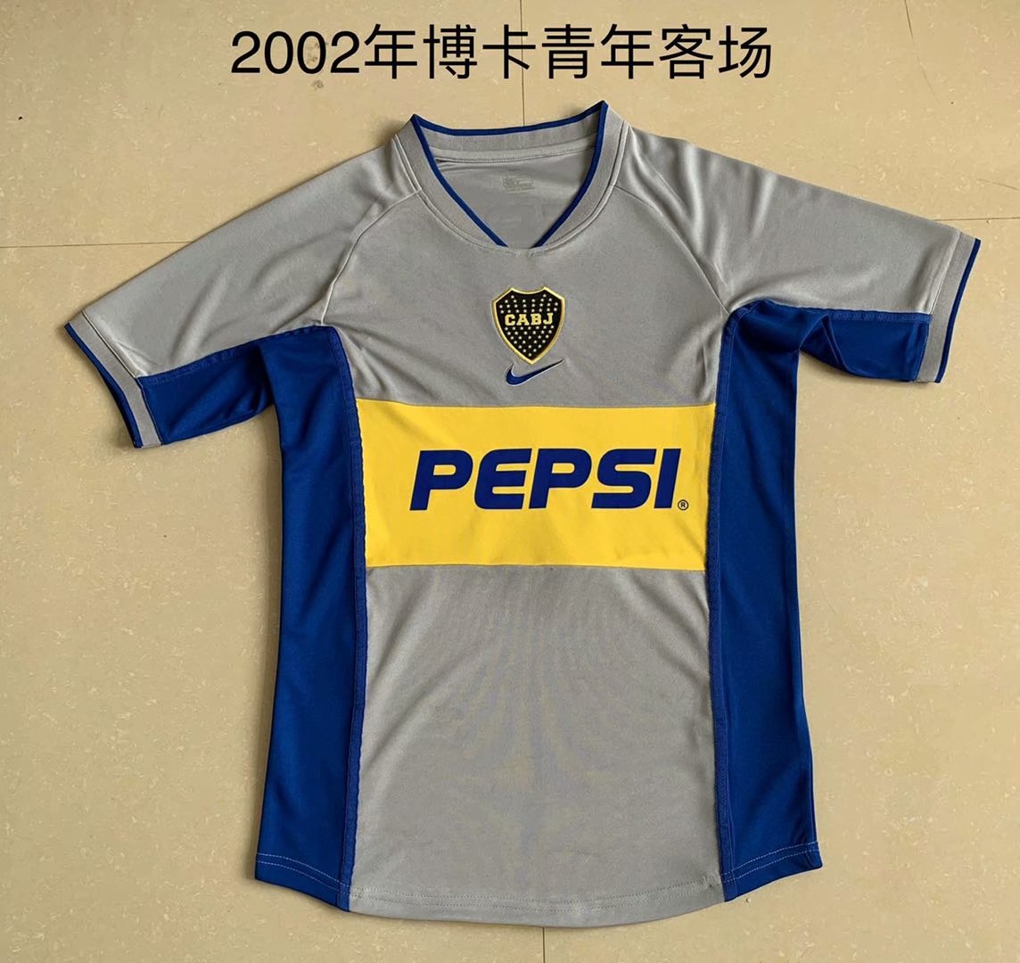 2002 Boca Juniors away Retro jersey