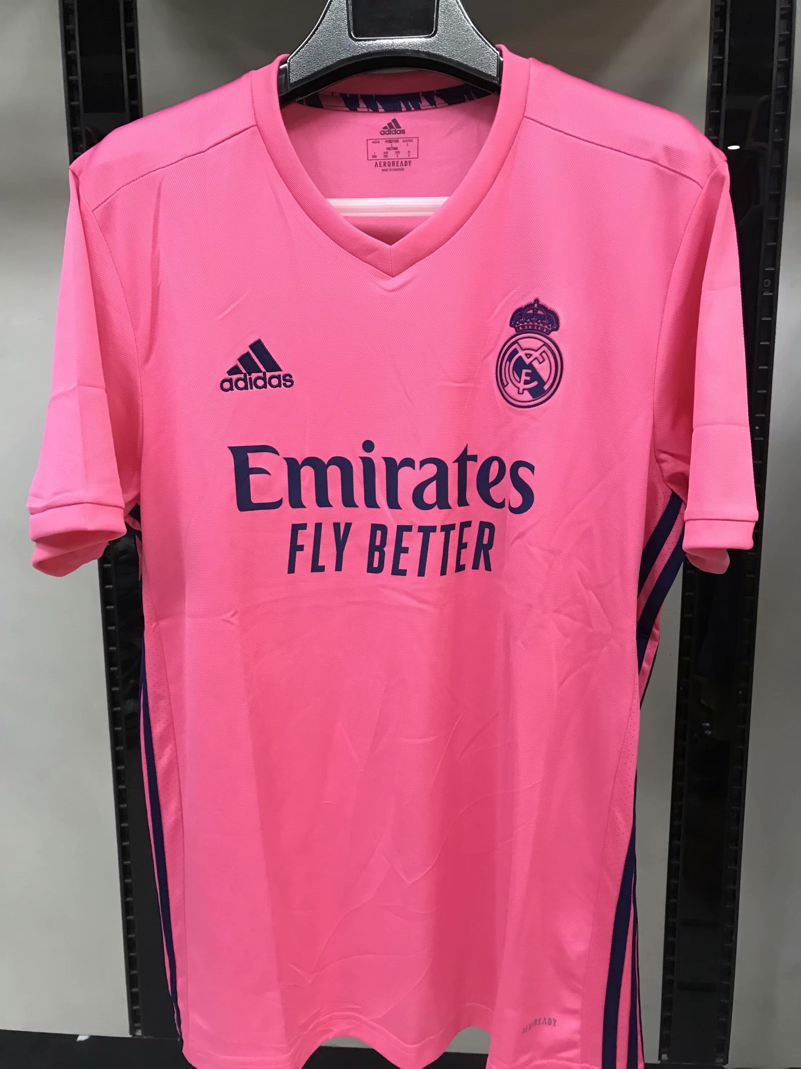No stock 2020/2021 Real Madrid AWAY 