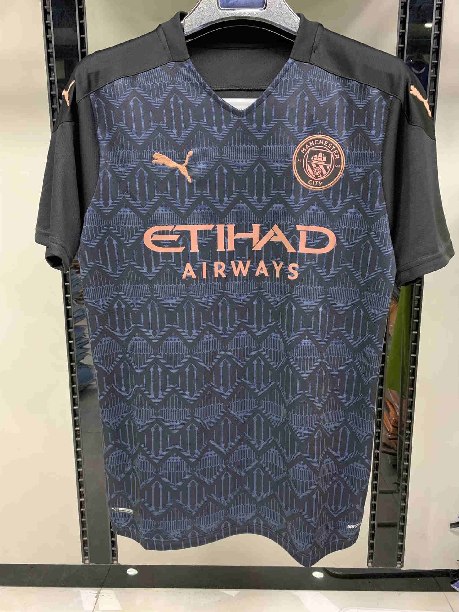 No stock 2020/2021 Manchester city 2rd away