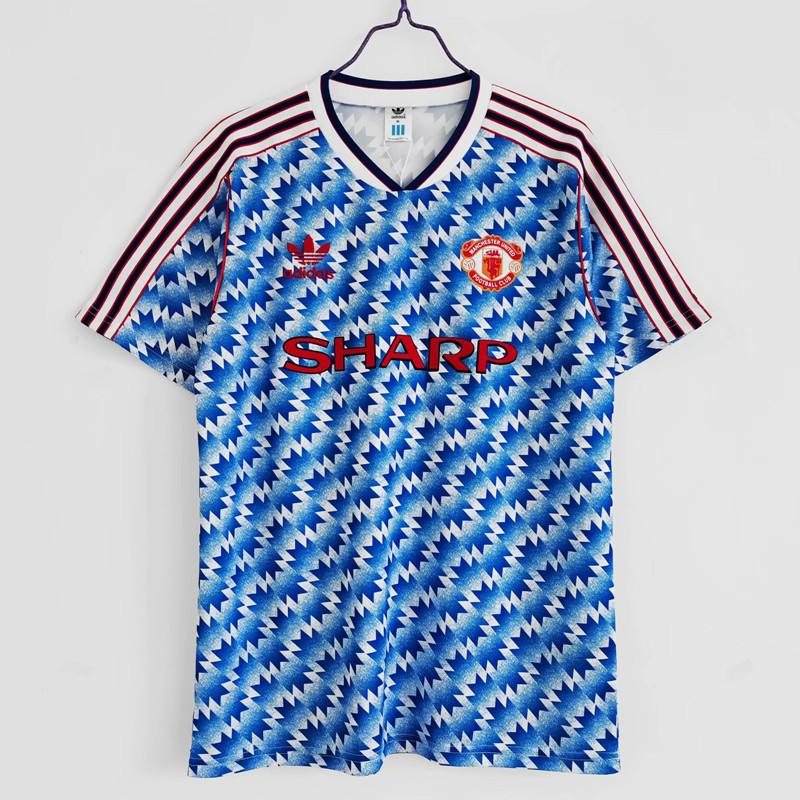 1990-1992 Manchester United away Retro.