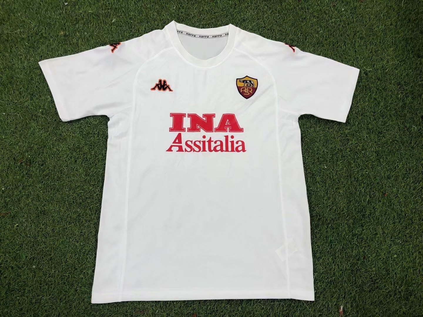 2001-2002 AS ROME away FOOTBALL Retro