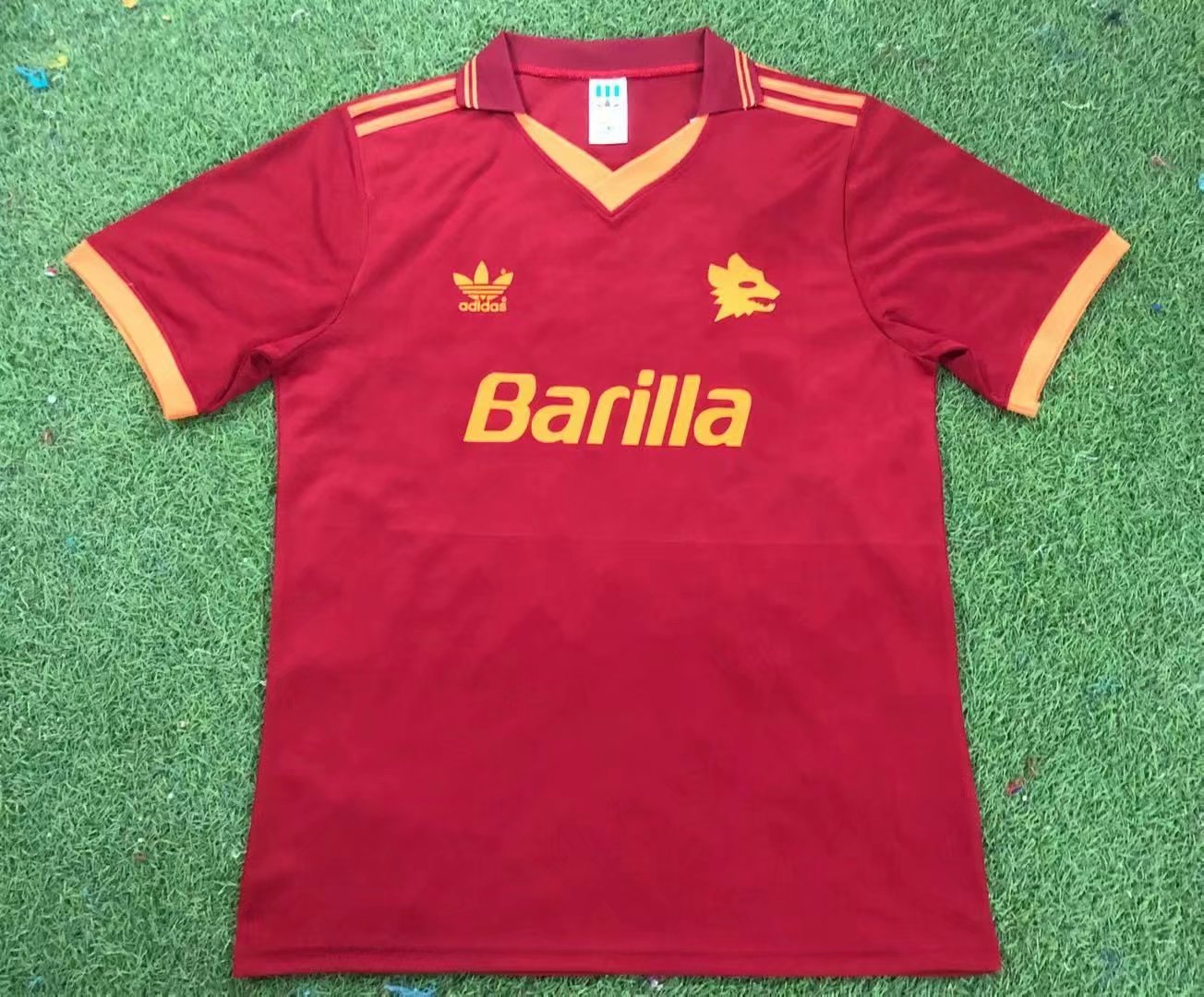 1992-1994 AS ROME HOME FOOTBALL Retro