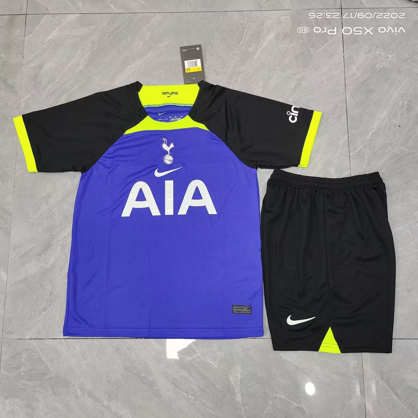 2022/2023 Tottenham Hotspur away Kids KIT