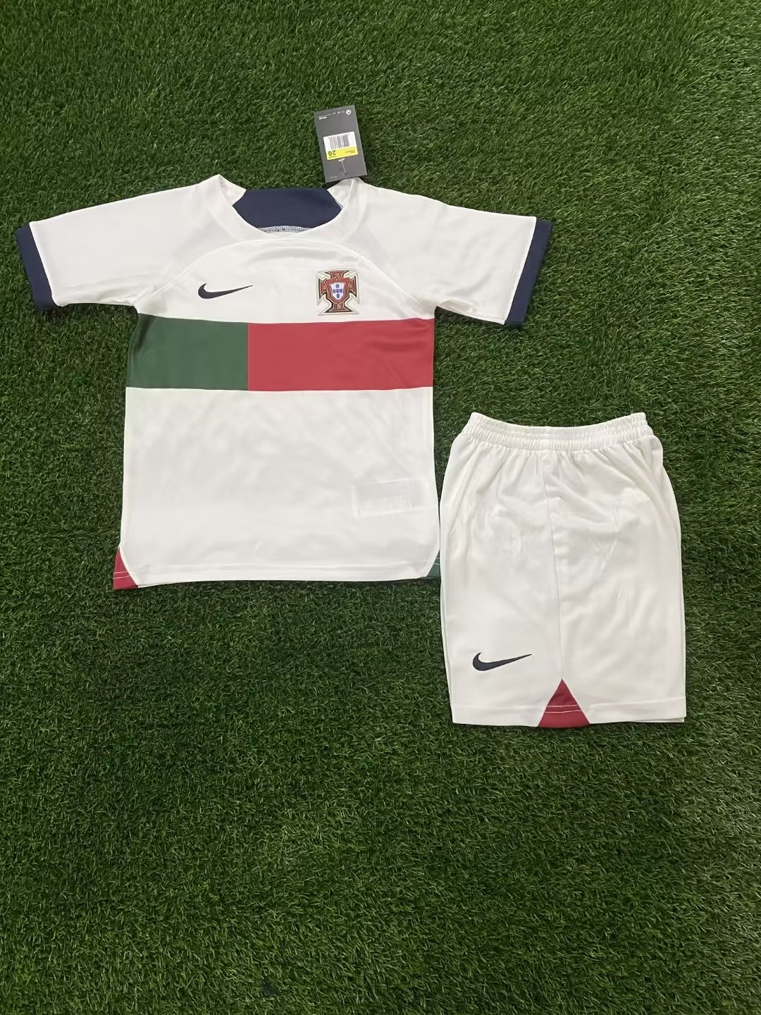 2022/2023  Portugal away kids kit 