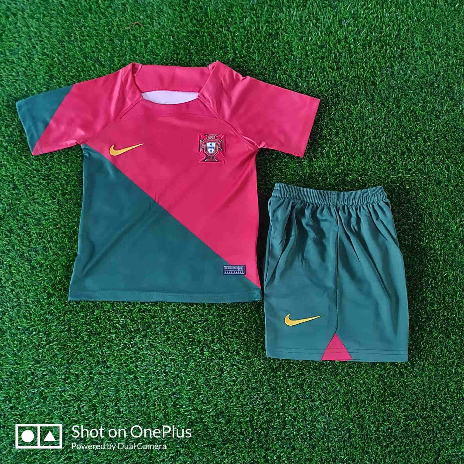 2022/2023  Portugal home kids kit 