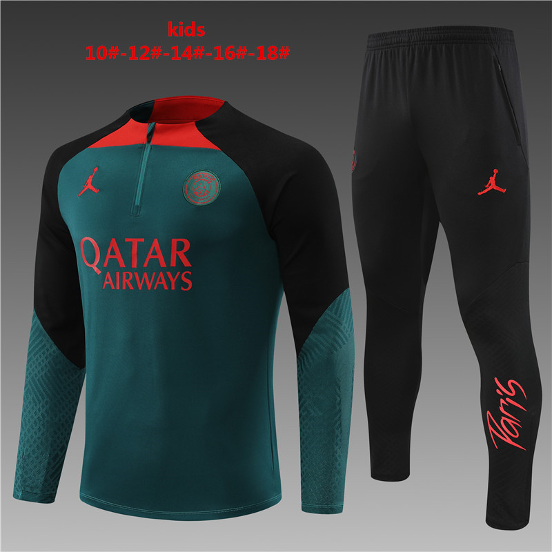 2022-2023 Paris Saint Germain kids suit training PSG