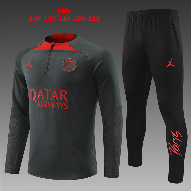 2022-2023 Paris Saint Germain kids suit training PSG