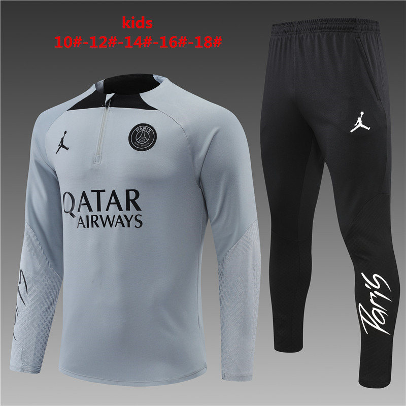 2022-2023 Paris Saint Germain kids suit training PSG