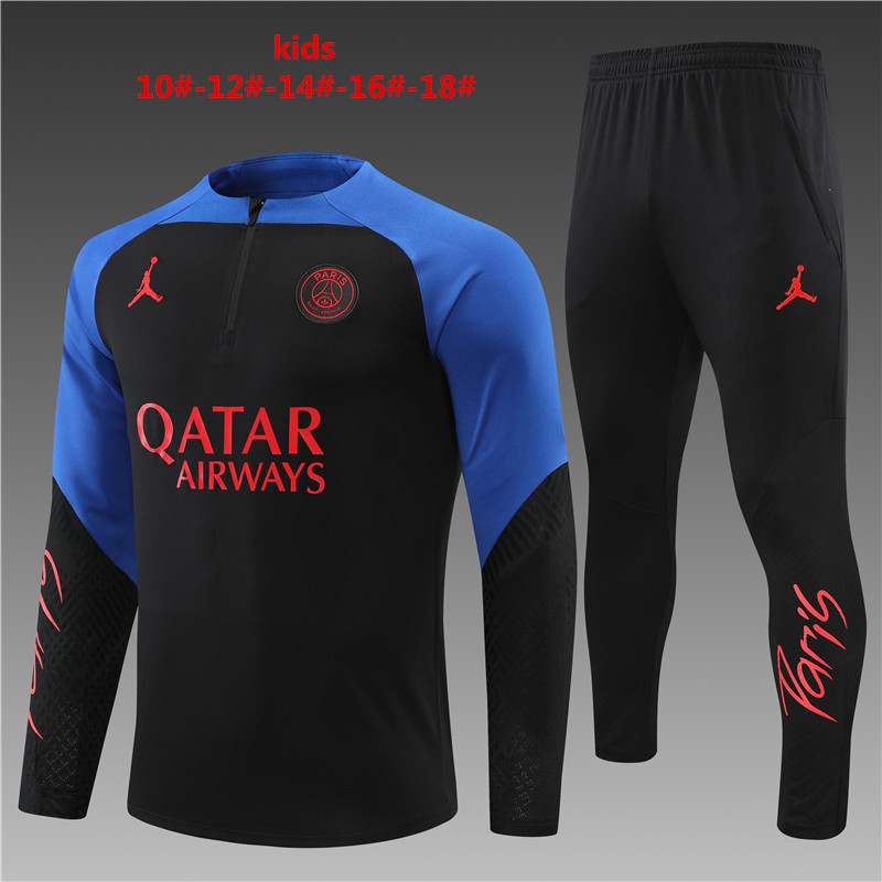 2022-2023 Paris Saint Germain kids suit training PSG