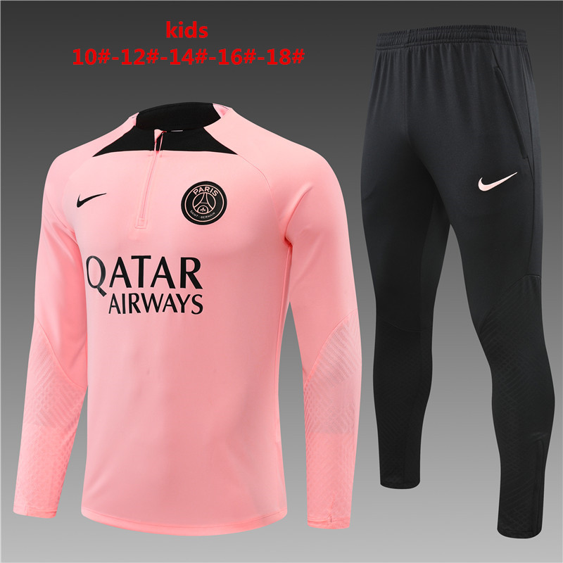 2022-2023 Paris Saint Germain kids suit training PSG