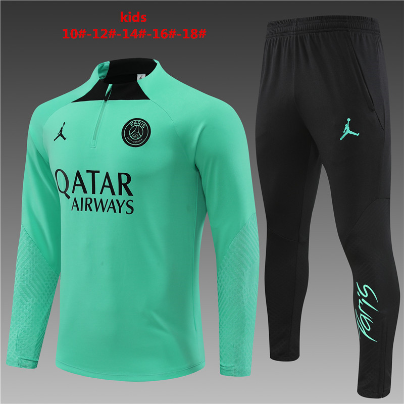 2022-2023 Paris Saint Germain kids suit training PSG