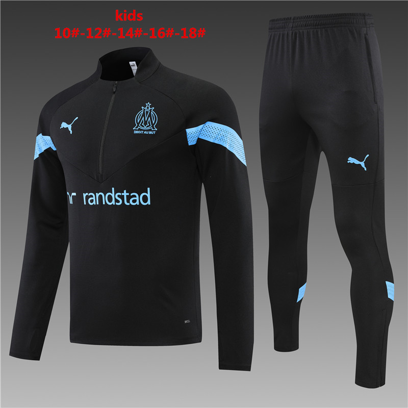 2022-2023 Marseille kids kit Training clothes
