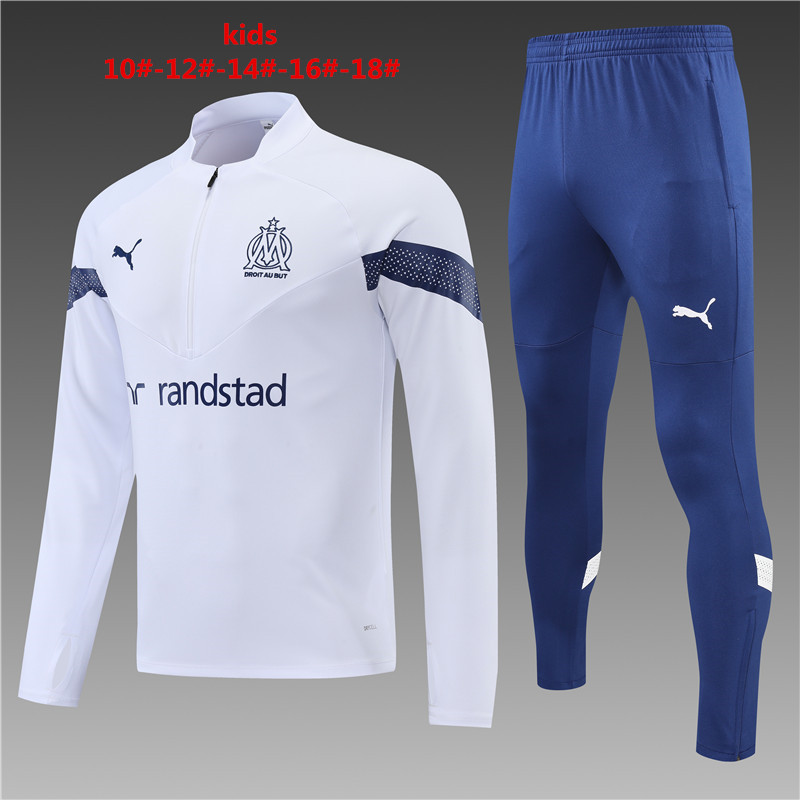 2022-2023 Marseille kids kit Training clothes