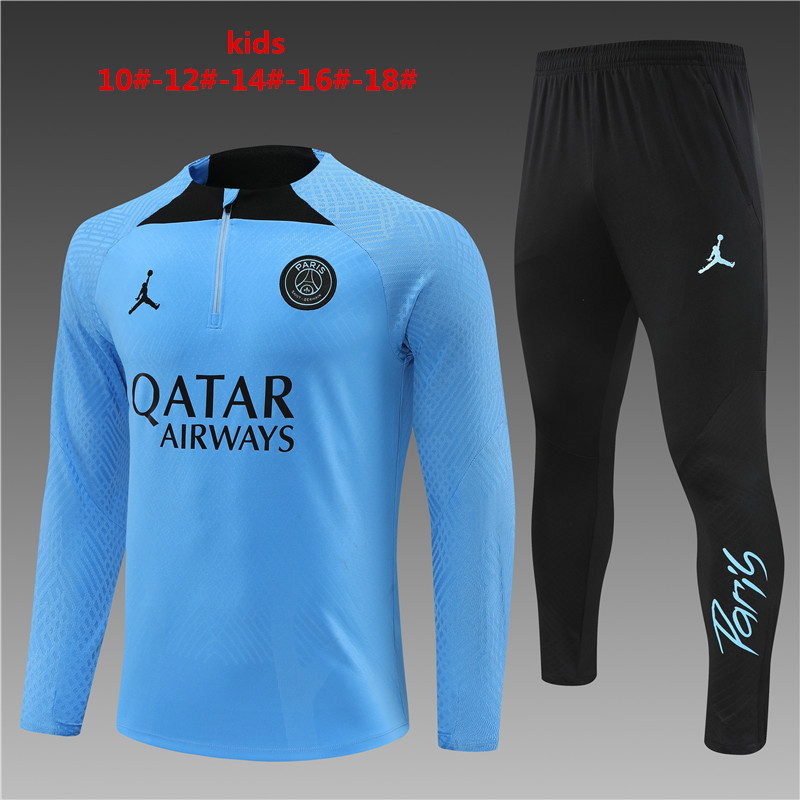 2022-2023 Paris Saint Germain kids suit training PSG