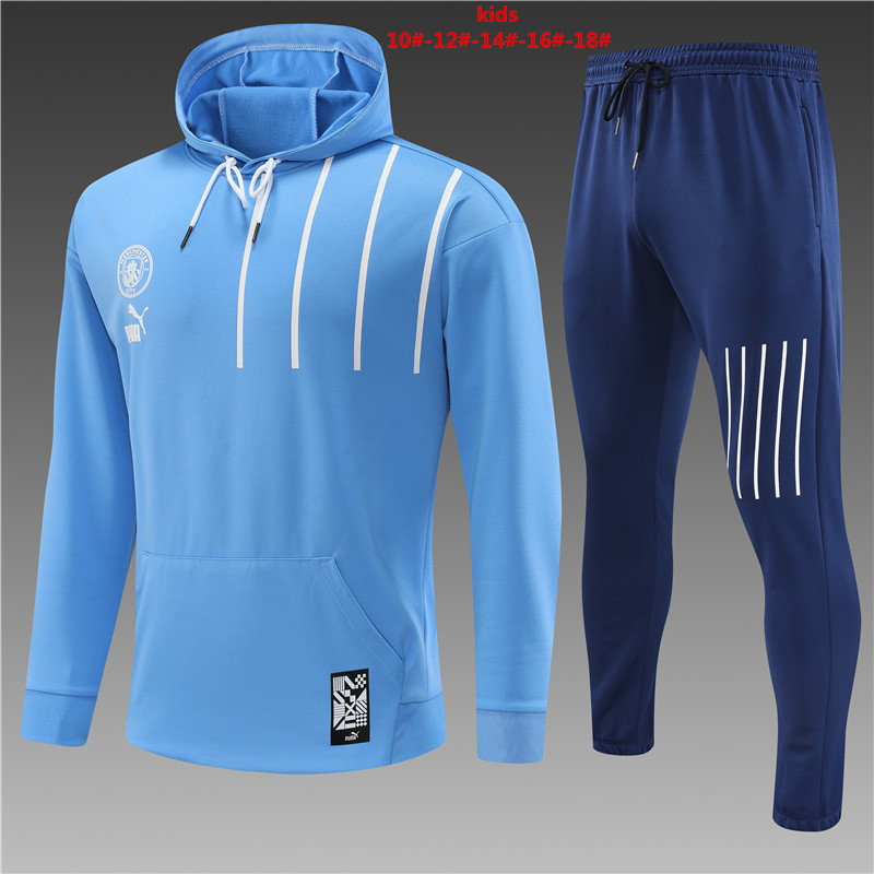2022-2023 Manchester KIDS Manchester City pullover plush
