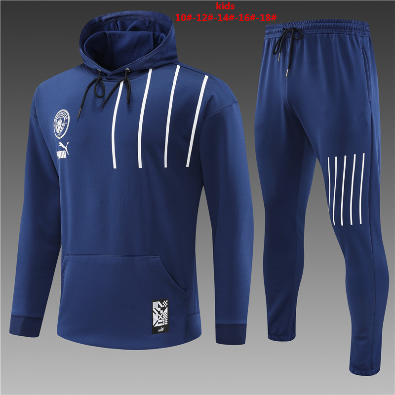 2022-2023 Manchester KIDS Manchester City pullover plush