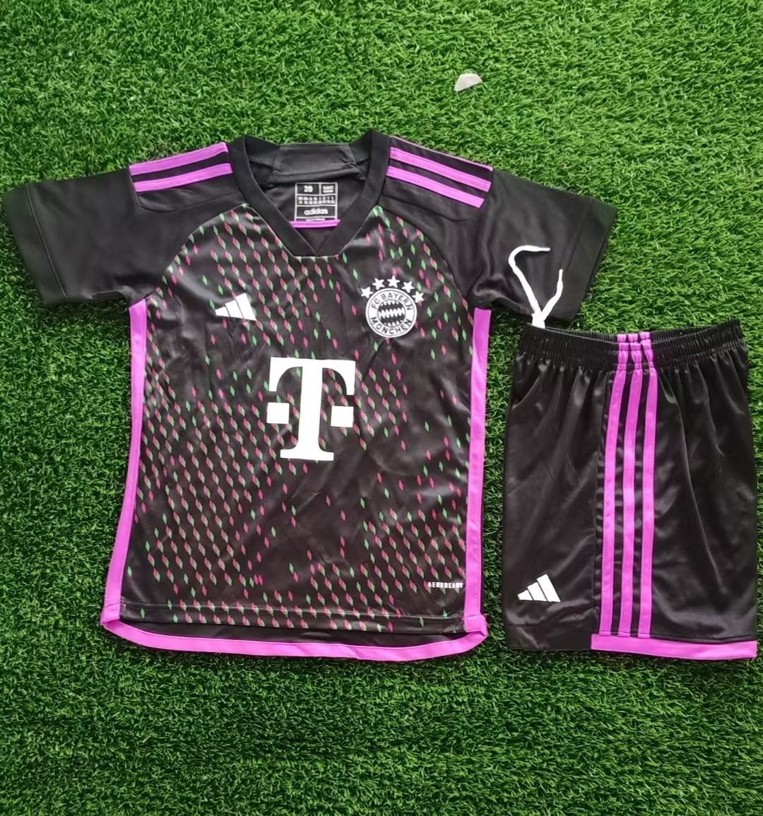 2023-2024 BAYERN MUNICH away KIDS kit 