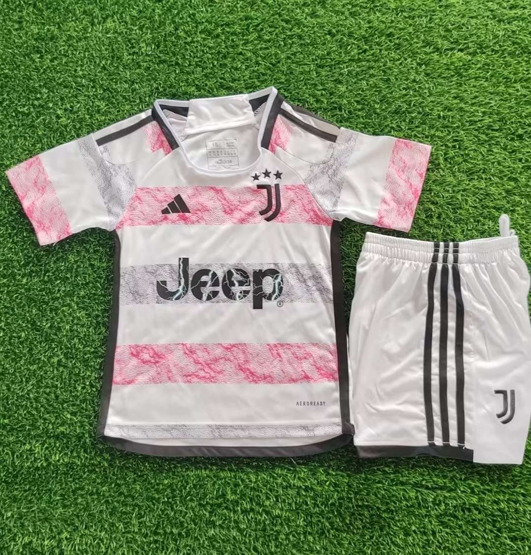 2023-2024 JUVENTUS away KIDS kit 