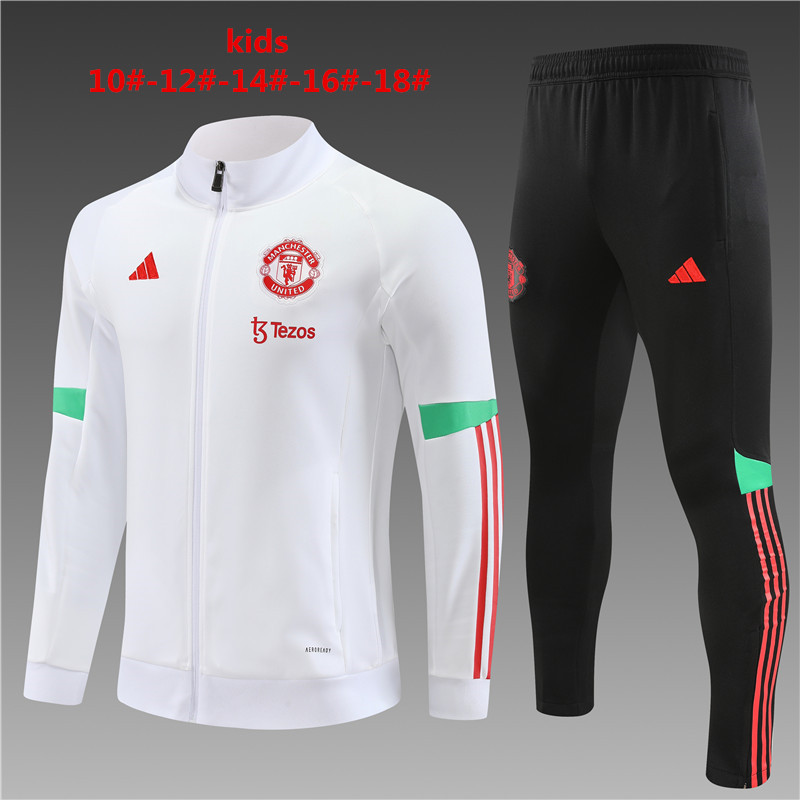 2023-2024 Manchester united kids kit Training clothes  JACKET