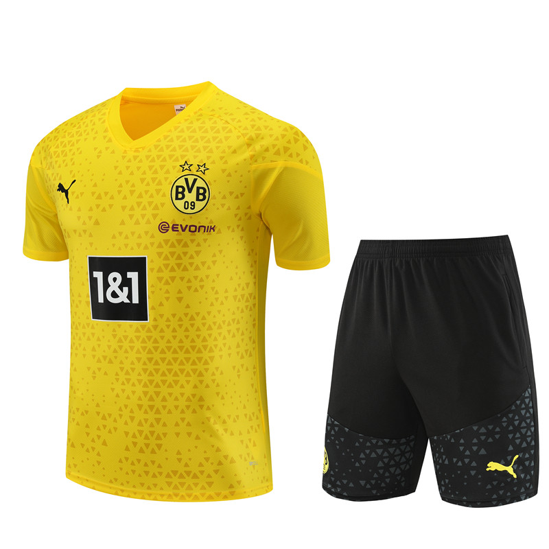 2023-2024 BORUSSIA DORTMUND Training clothes   adult  kit  With pockets