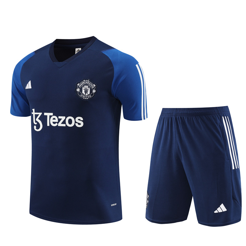 2023-2024 Manchester United Training clothes   adult  kit  With pockets