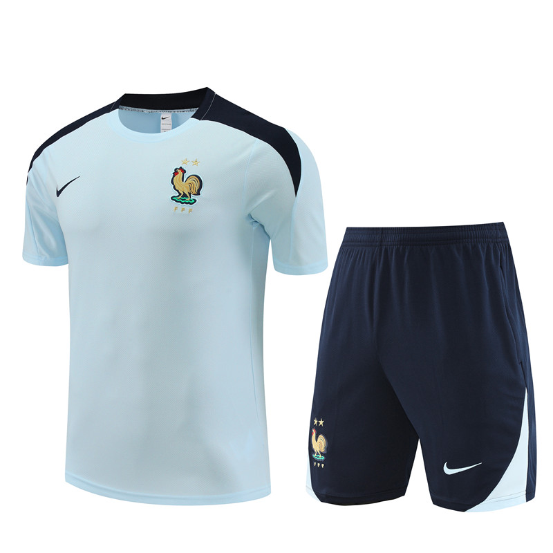 2023-2024  France Training clothes   adult  kit  With pockets