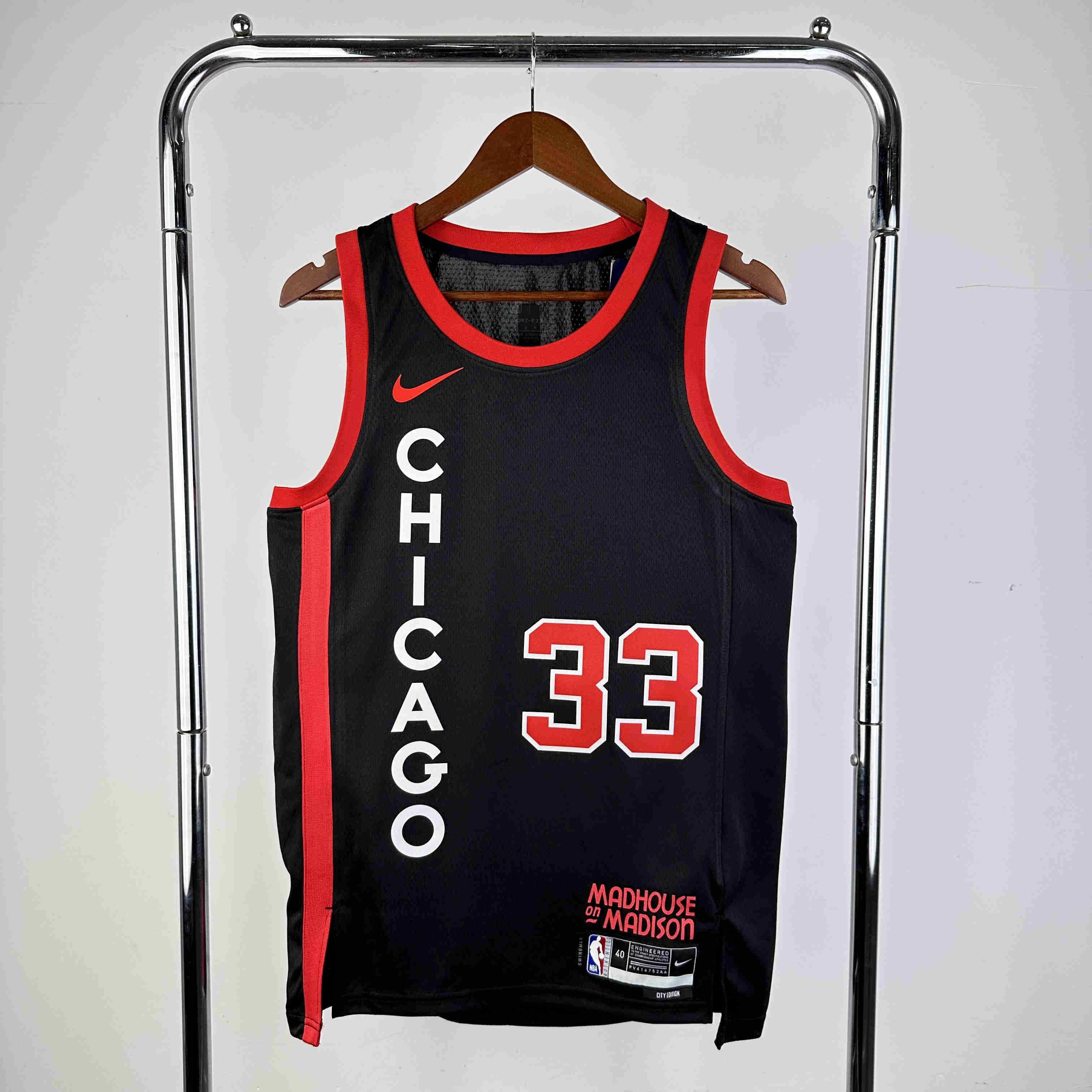 Brooklyn Nets NBA Jersey Pippen 33