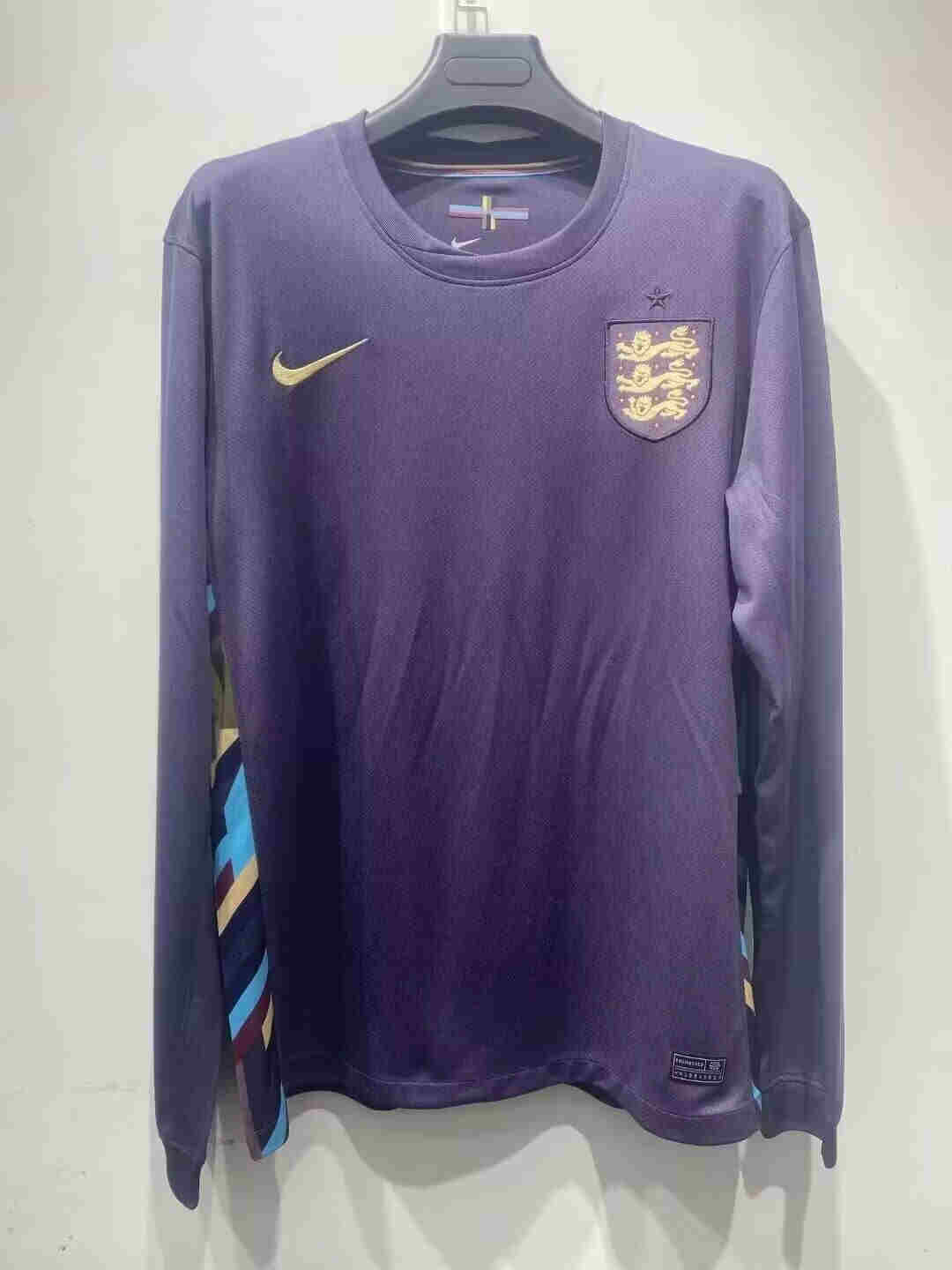 2024-2025  England away  jersey Long sleeved