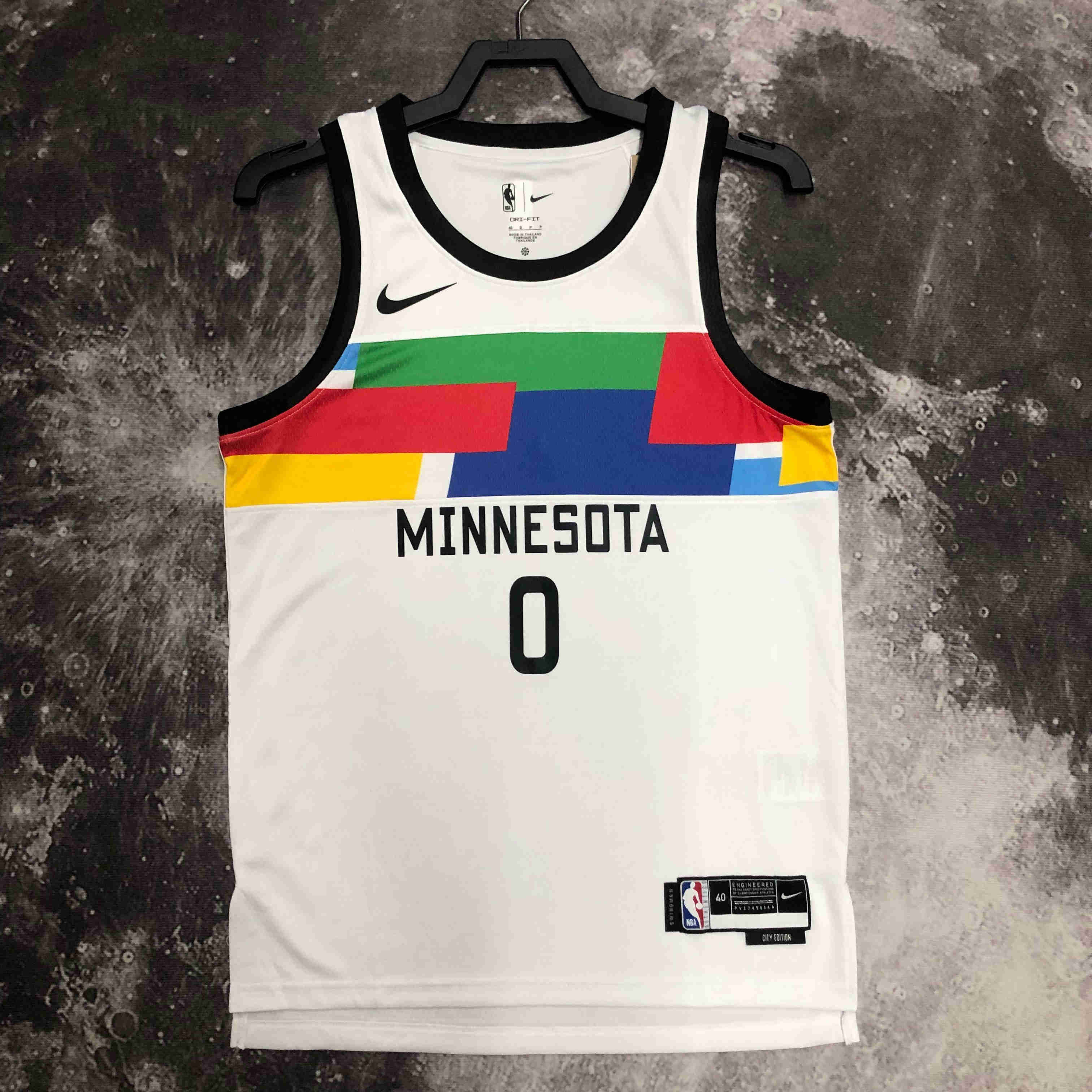 Minnesota Timberwolves NBA Jersey Russell 0