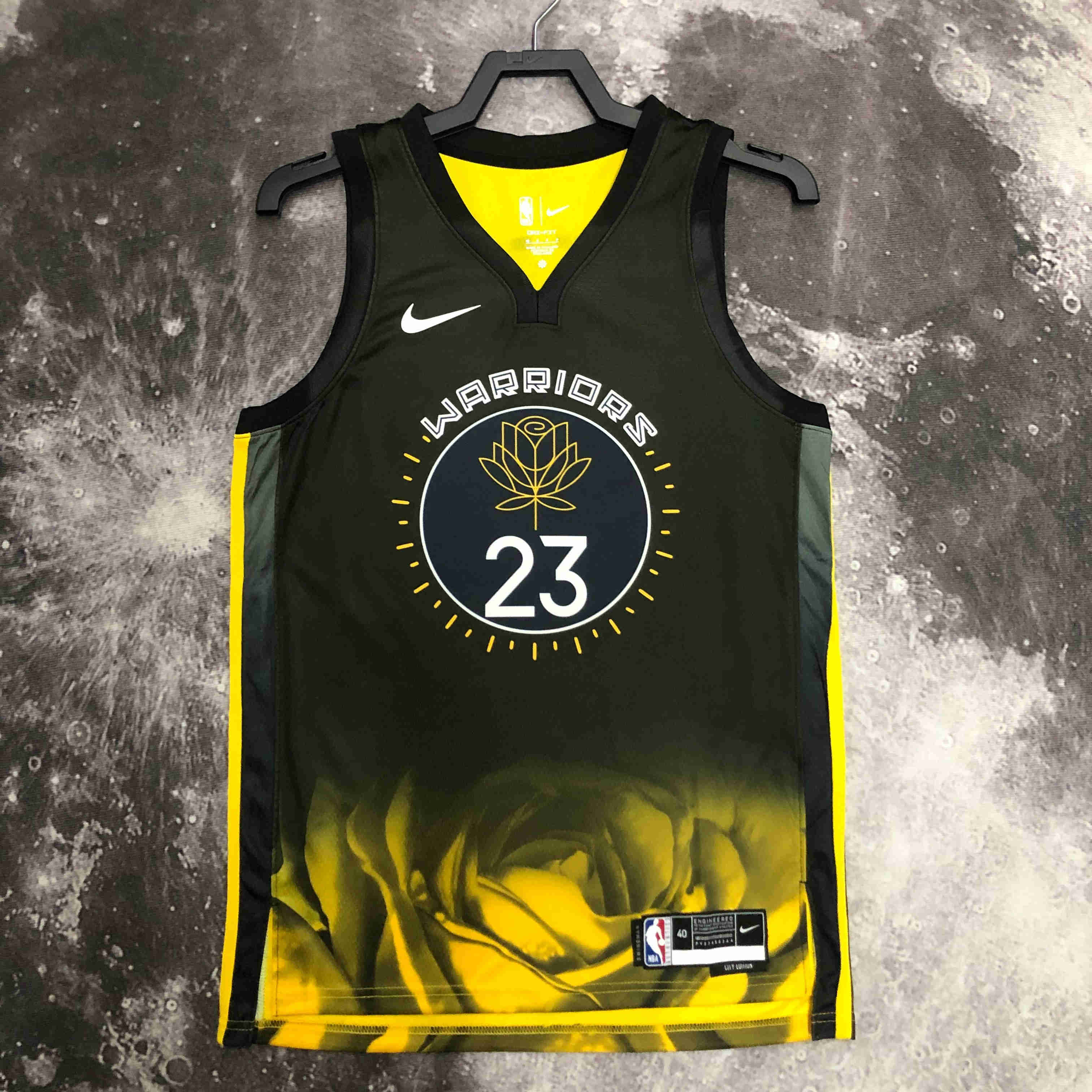 Golden State Warriors NBA Jersey Green  23