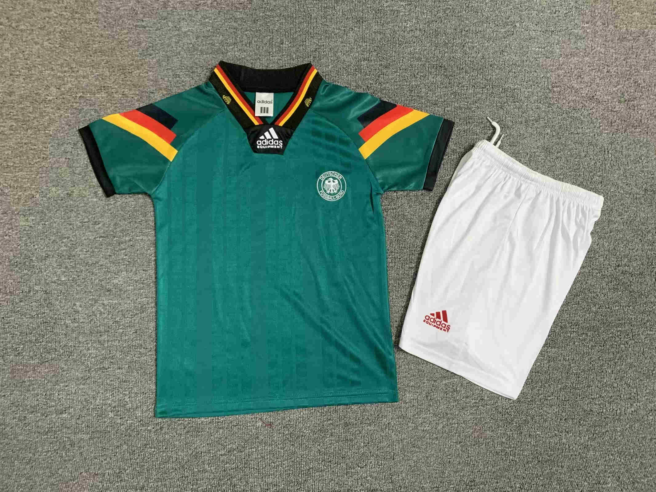 1992 Germany away kids suit