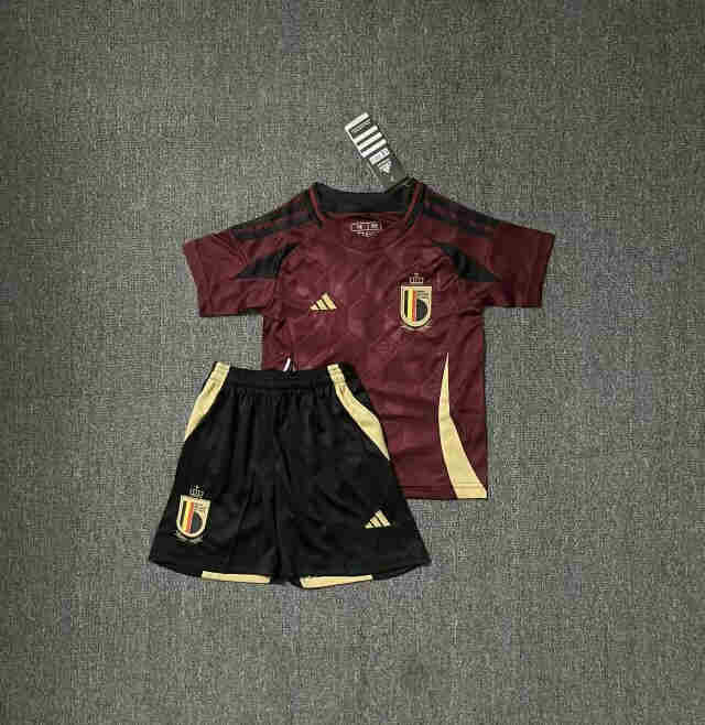 2024-2025 Belgium  home kids kit 
