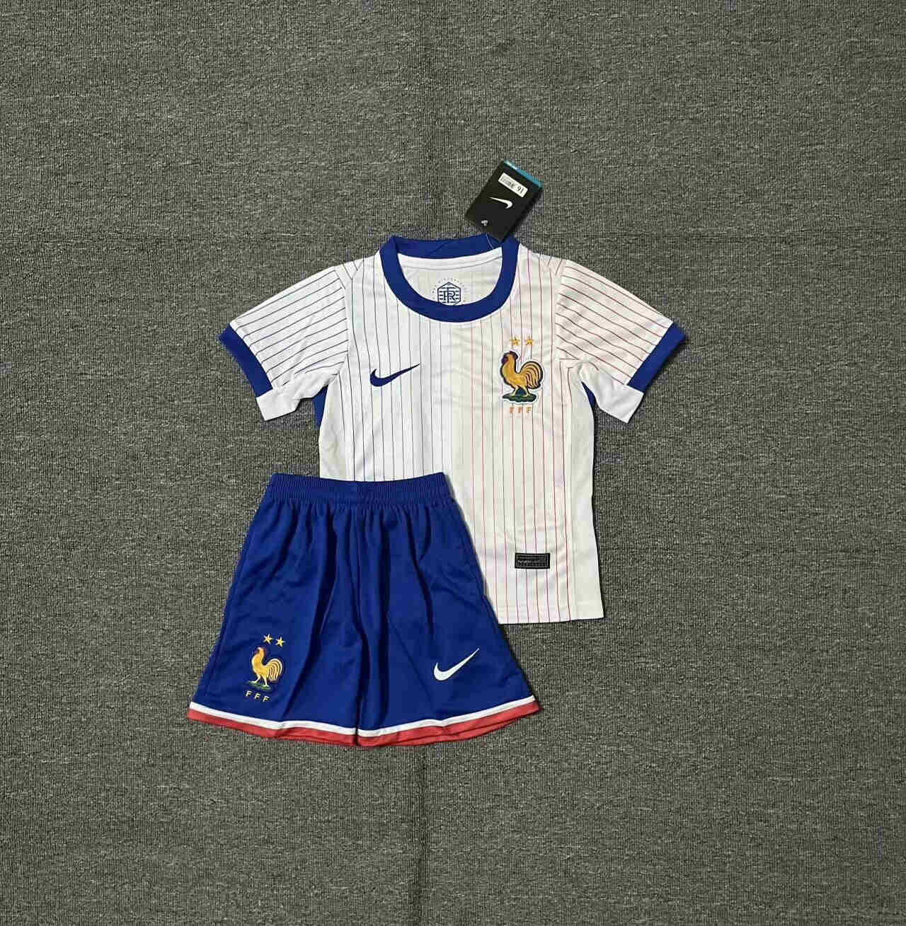 2024-2025  France away  kids kit 