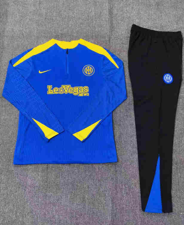 2024-2025  Inter Milan kids football training clothes 