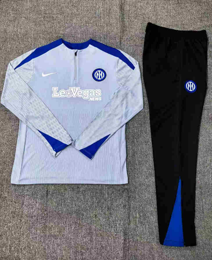 2024-2025  Inter Milan kids football training clothes 