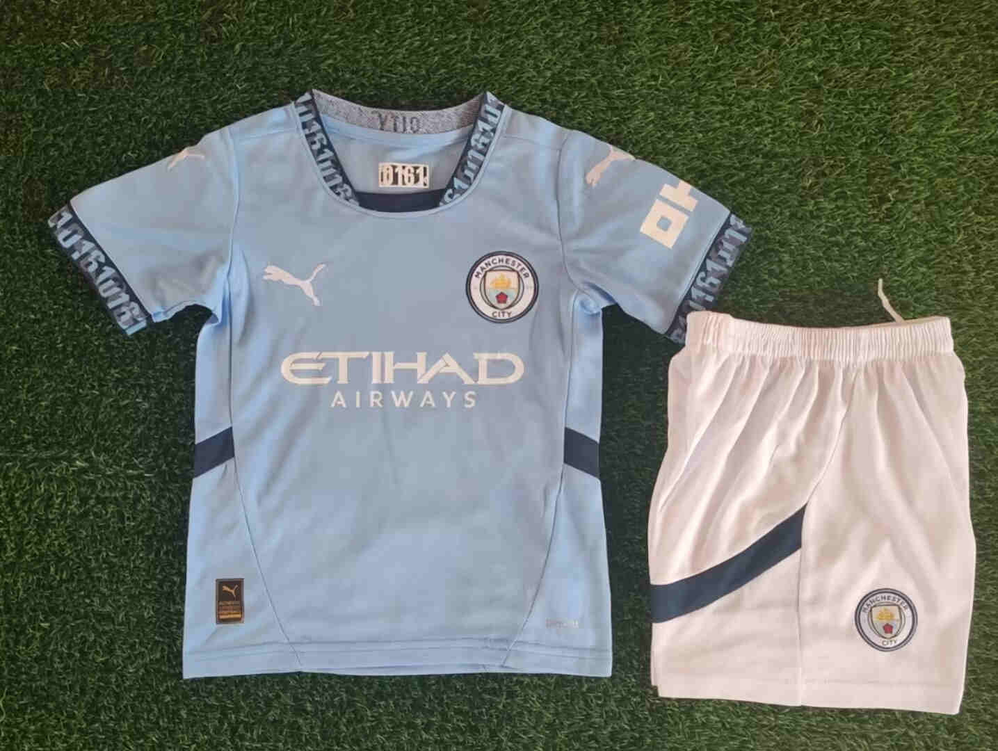 2024/2025 Manchester city home kids kit 