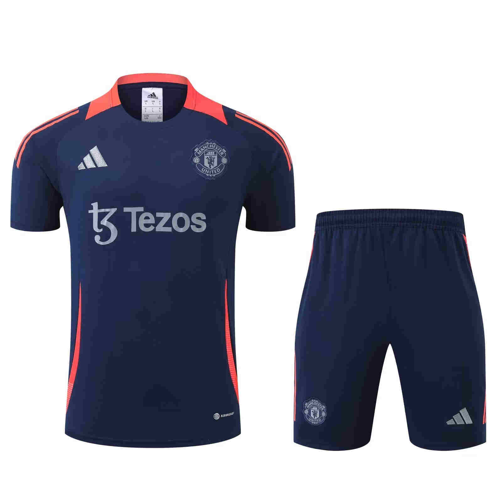 2024-2025 Manchester United Training clothes   adult  kit  With pockets