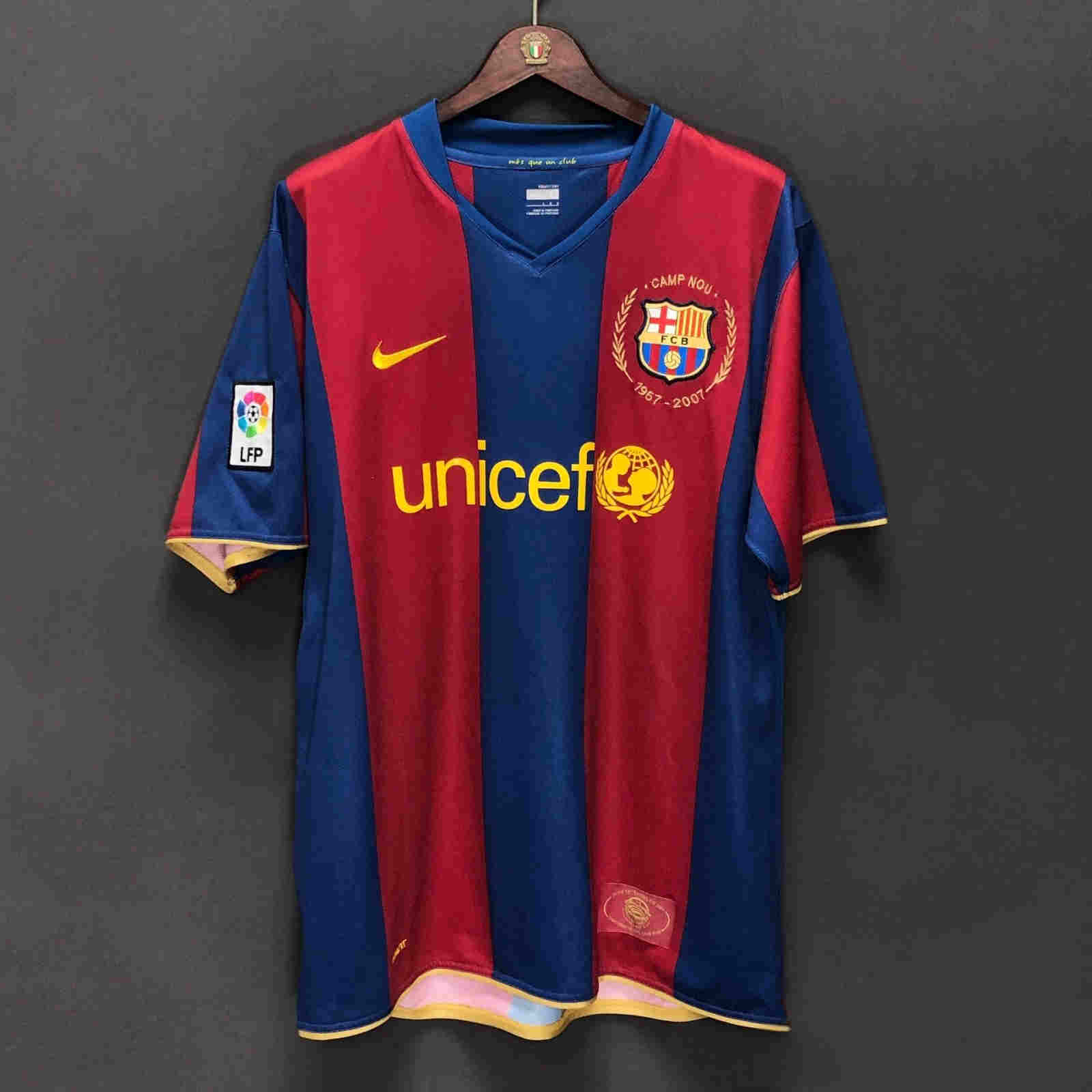 2007-2008  Barcelona home  Retro.