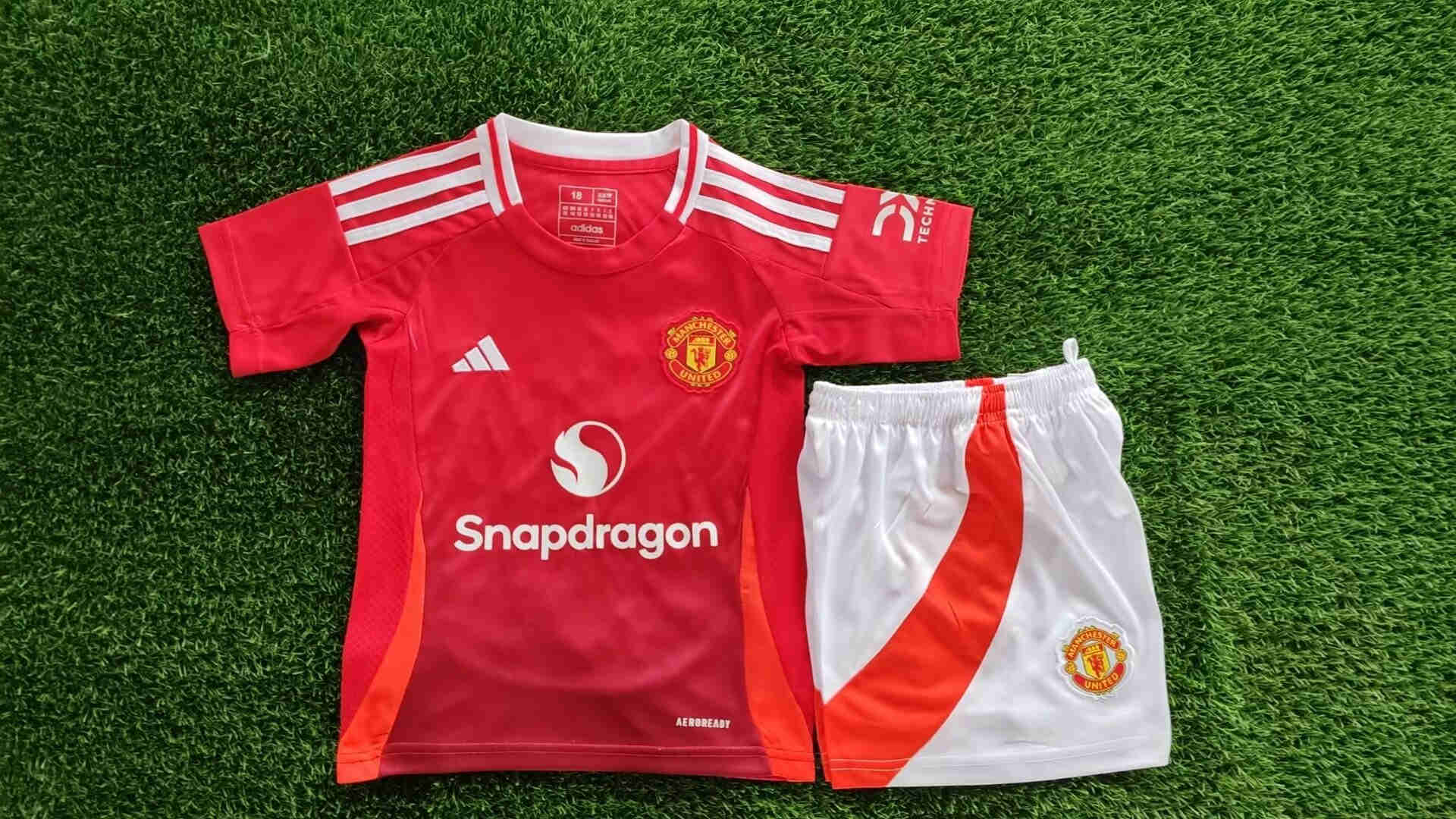 2024-2025  MANCHESTER UNITED  HOME   KIDS kit 