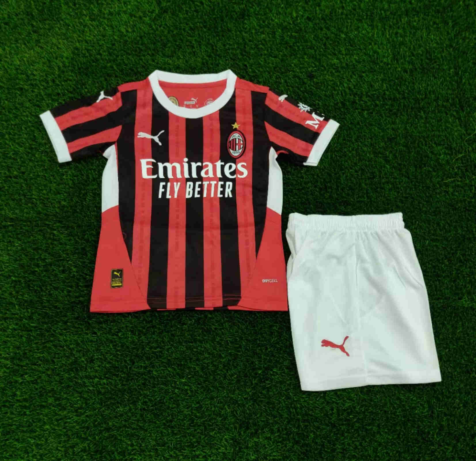 2024-2025 AC MILAN HOME KIDS kit 