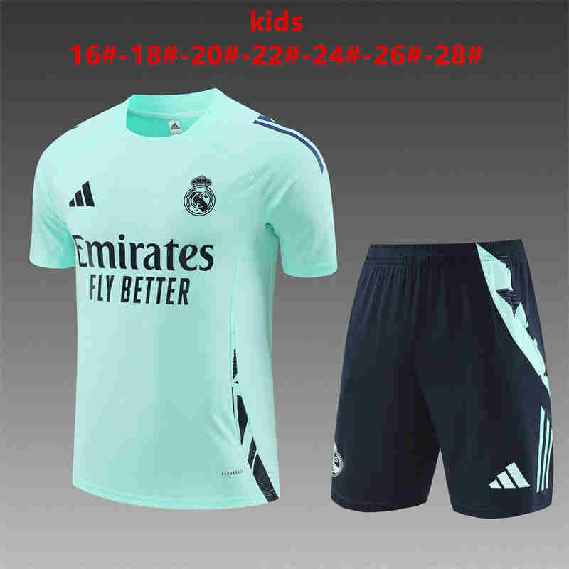 2024-2025  Real Madrid  kids kit  Training clothes