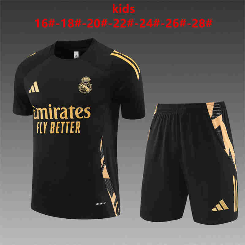 2024-2025  Real Madrid  kids kit  Training clothes