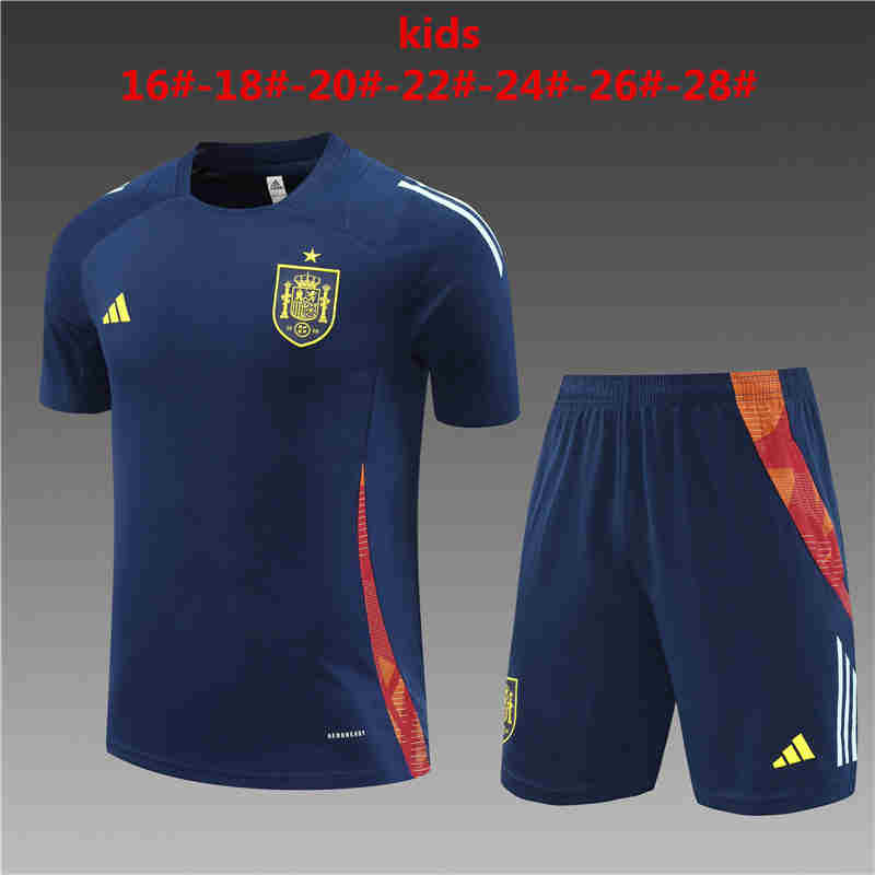 2024/2025 Spain kids kit Training clothes