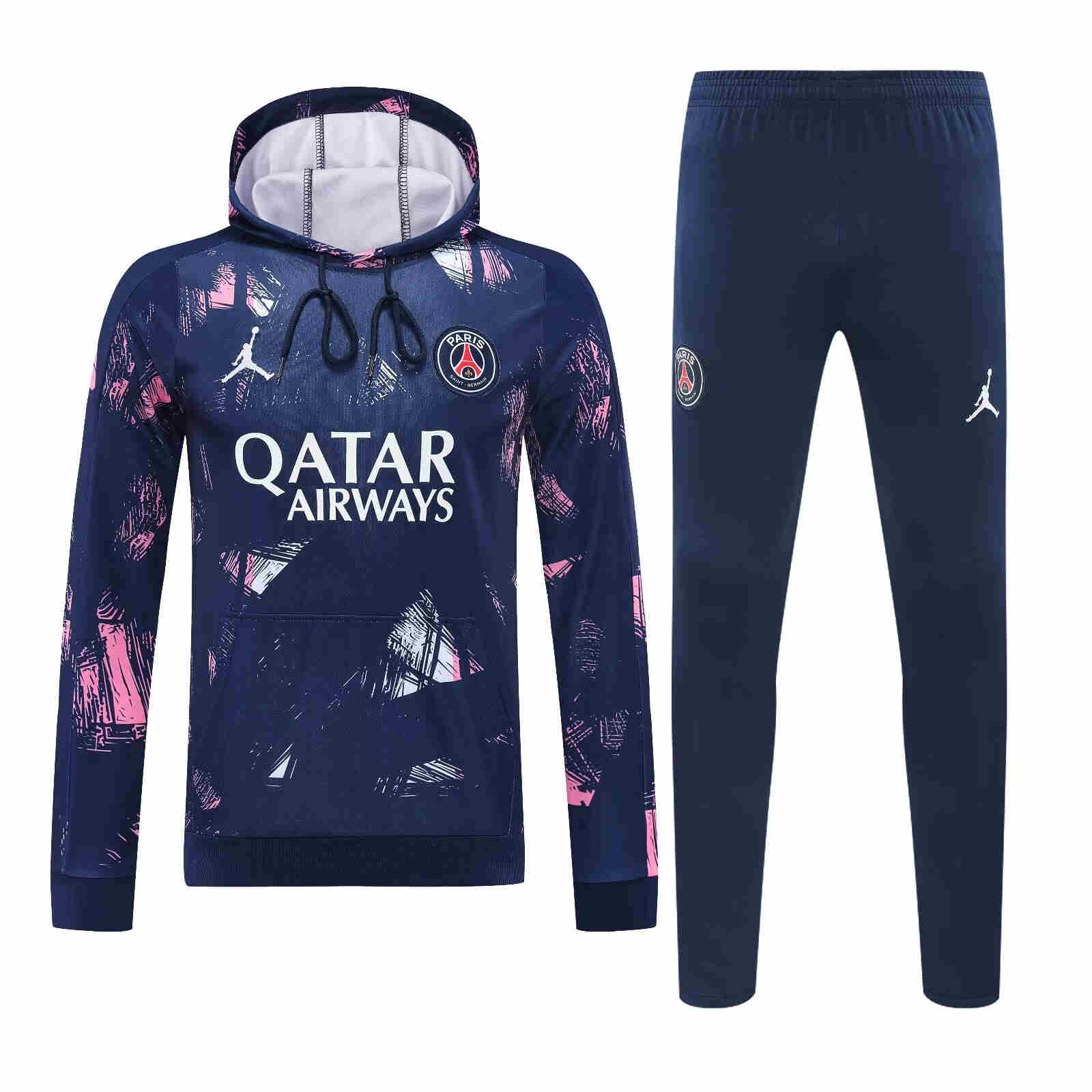 2024-2025 Paris Saint Germain Hooded training suit   psg adult
