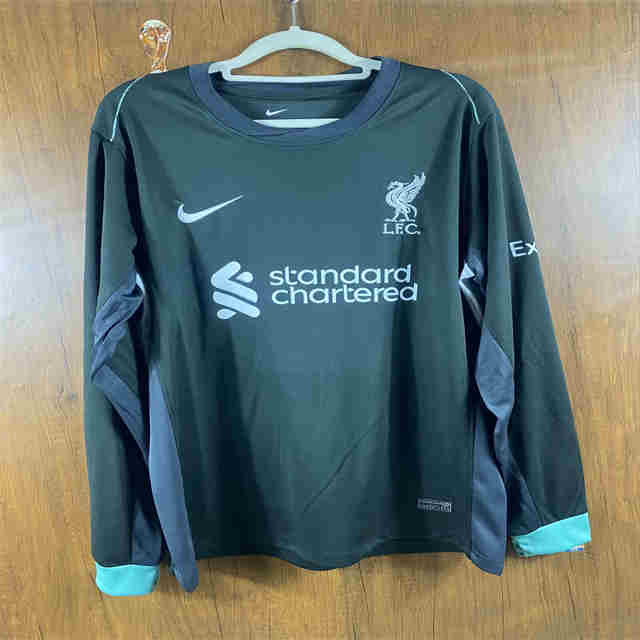 2024-2025 Liverpool away  Long sleeves