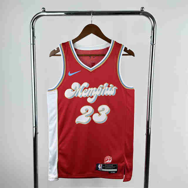 2025 Memphis Grizzlies NBA Jersey  No. 23