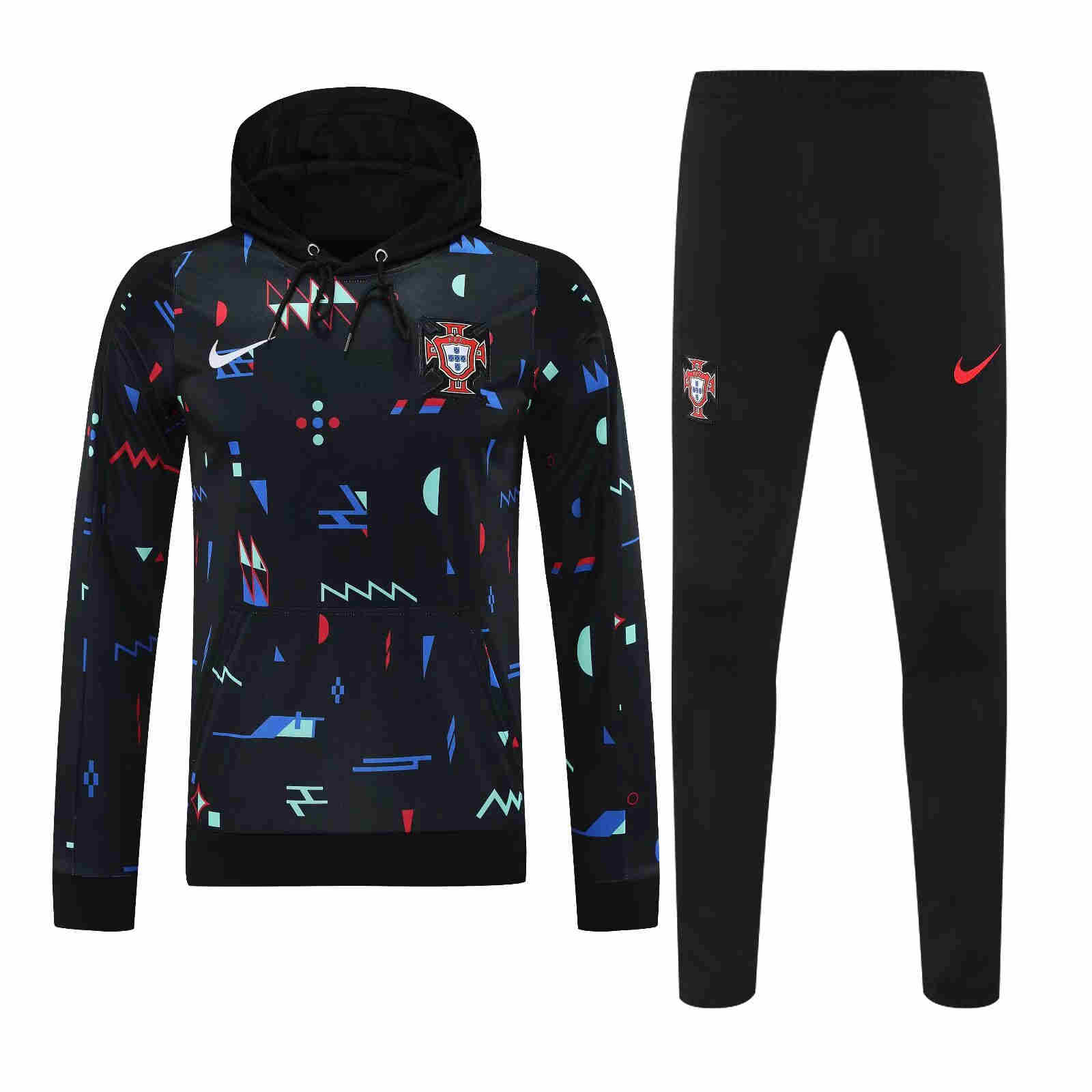 2024-2025 Portugal adult jerseys adult Hooded training suit set