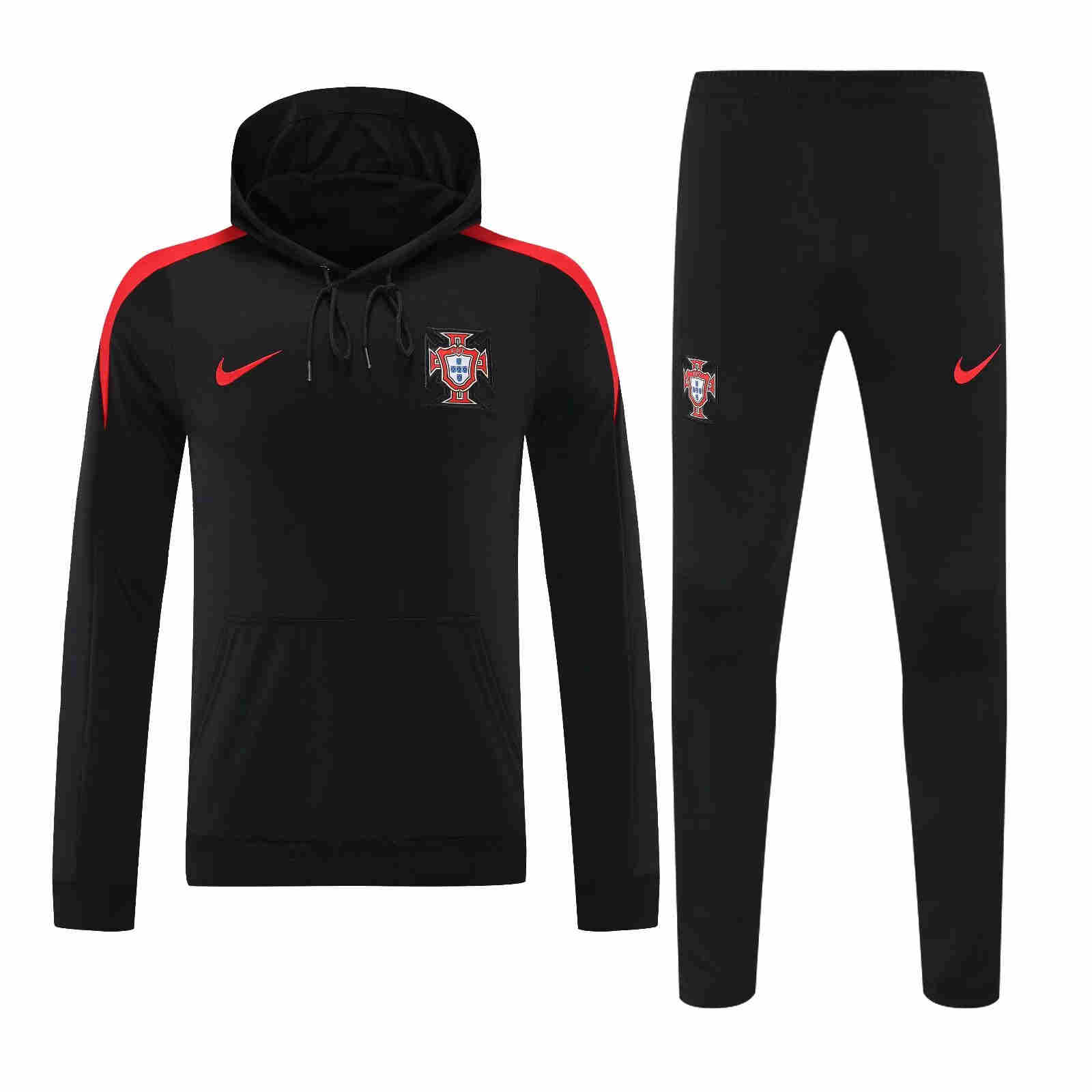 2024-2025 Portugal adult jerseys adult Hooded training suit set