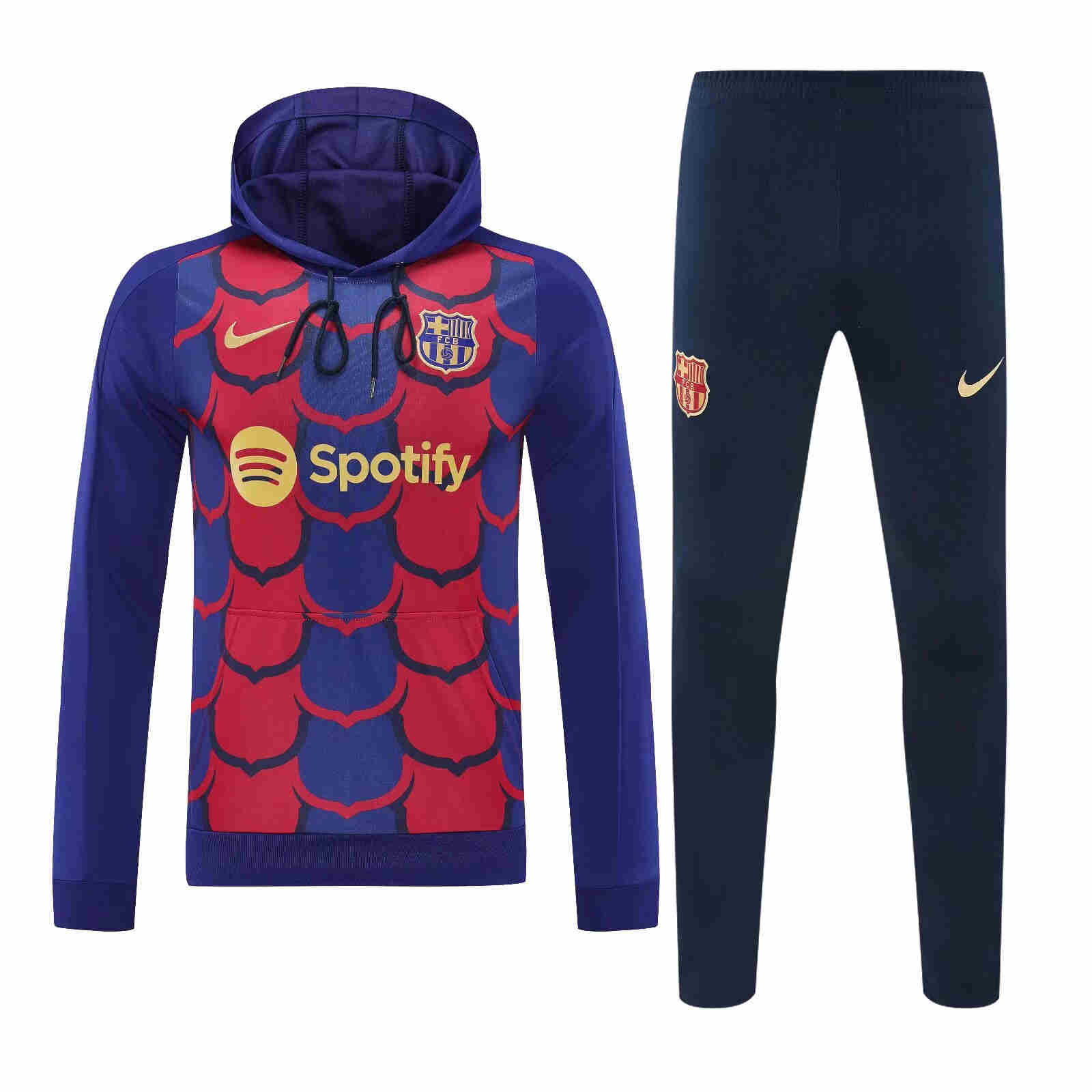 2024/2025 Barcelona Adult Training clothes hooded 