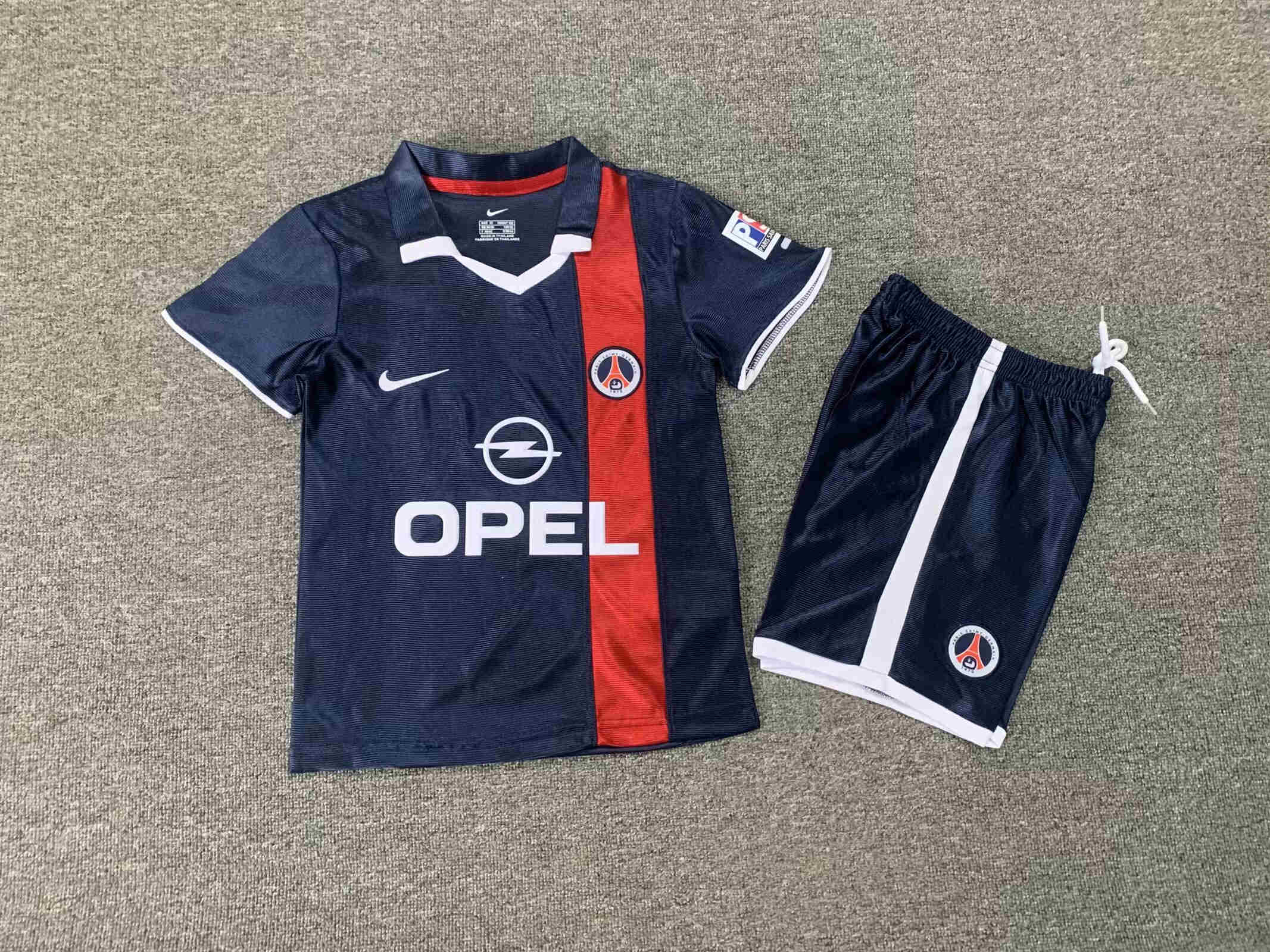 2002 Paris Saint-Germain  KIDS kit psg Retro